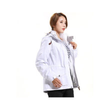 Customize Logo Branding High Quality Women Winter 10000mm Waterproof Outdoor Jacket Ski Jacket with Inner Fleece for Women